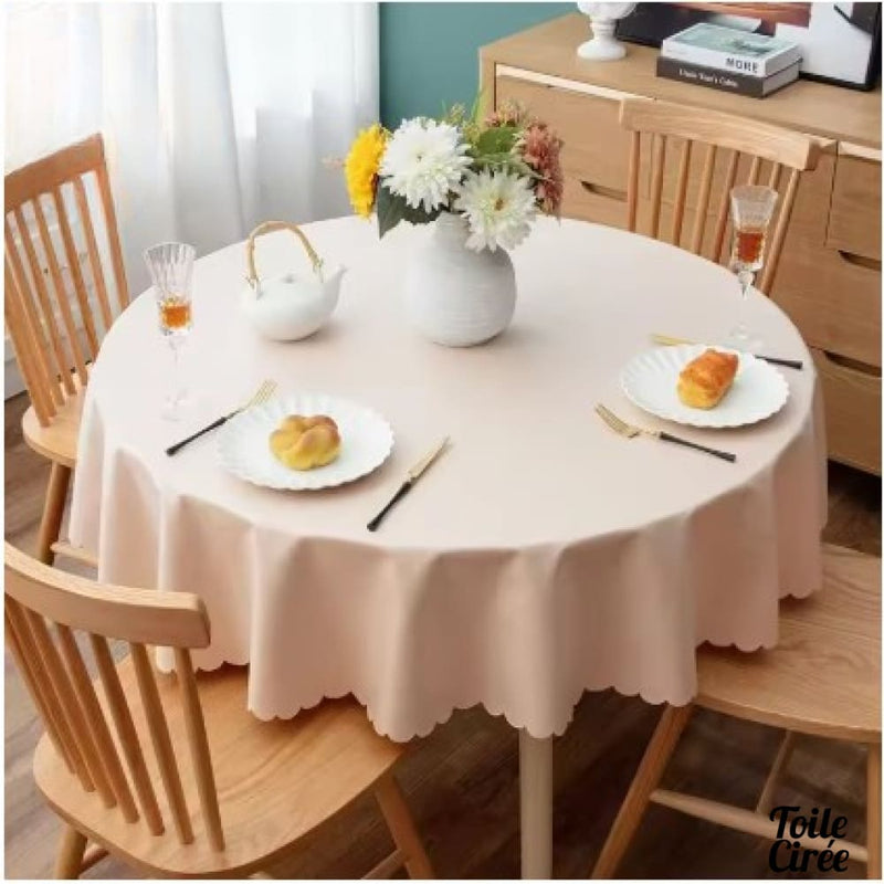 Toile cirée ronde 130 cm