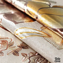 Toile cirée ronde 150 cm beige