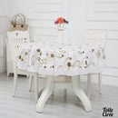 Toile cirée ronde 180 cm