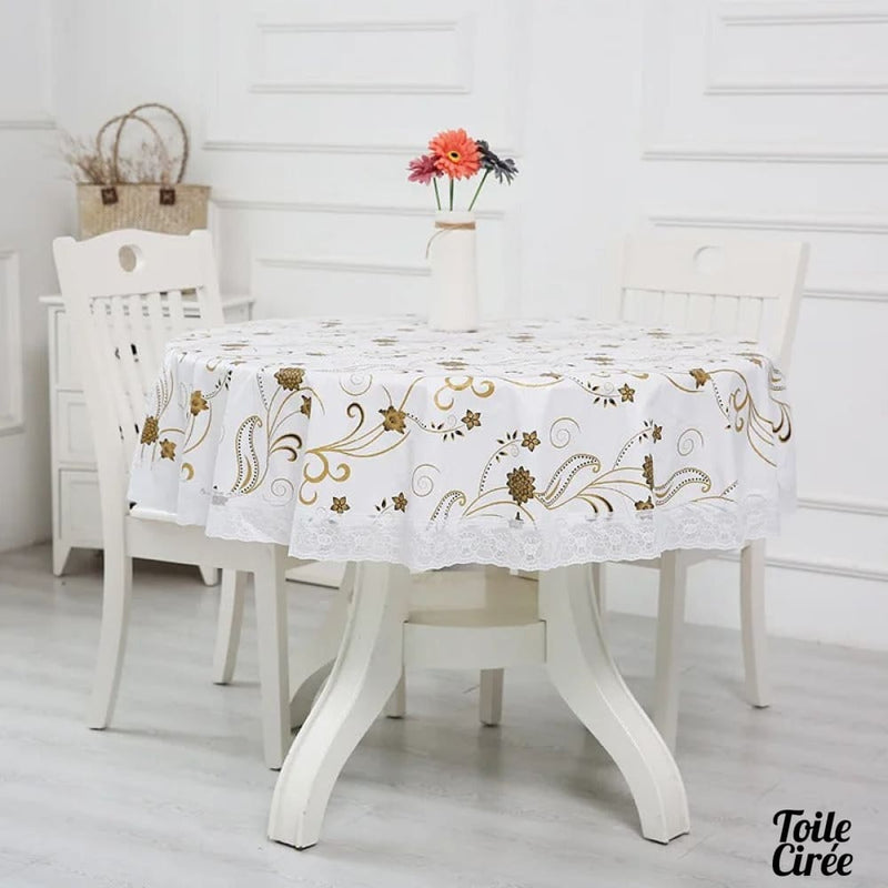 Toile cirée ronde 180 cm