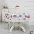 Toile cirée ronde 180 cm