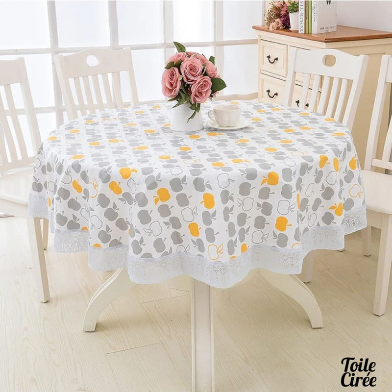 Toile cirée ronde 180 cm