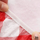 Toile cirée ronde avec élastique