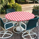 Toile cirée ronde avec élastique