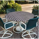 Toile cirée ronde avec élastique