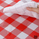 Toile cirée ronde avec élastique