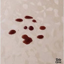 Toile cirée ronde beige