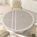 Toile cirée ronde épaisse