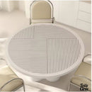 Toile cirée ronde épaisse