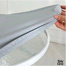 Toile cirée ronde extensible rabat élastiqué