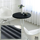 Toile cirée ronde extensible rabat élastiqué