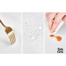 Toile cirée ronde pommes