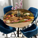 Toile cirée ronde pommes