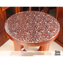 Toile cirée ronde translucide