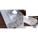 Toile cirée ronde transparente