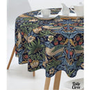 Toile cirée ronde vintage