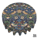 Toile cirée ronde vintage