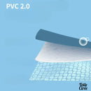 Toile cirée rose pâle