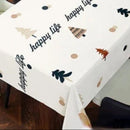 Toile cirée style chalet