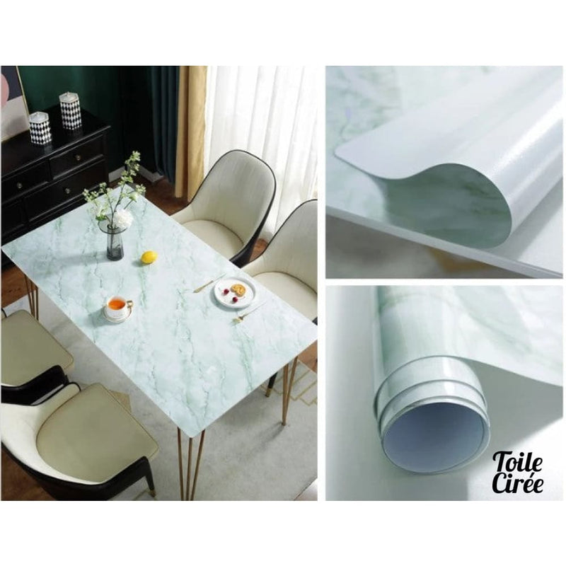 Toile cirée transparente 2m