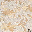 Toile cirée transparente avec couleur orange