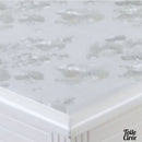 Toile cirée transparente avec motif