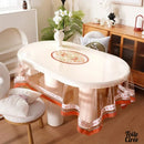 Toile cirée transparente épaisse