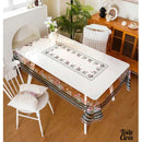 Toile cirée transparente épaisse