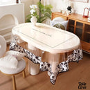 Toile cirée transparente épaisse