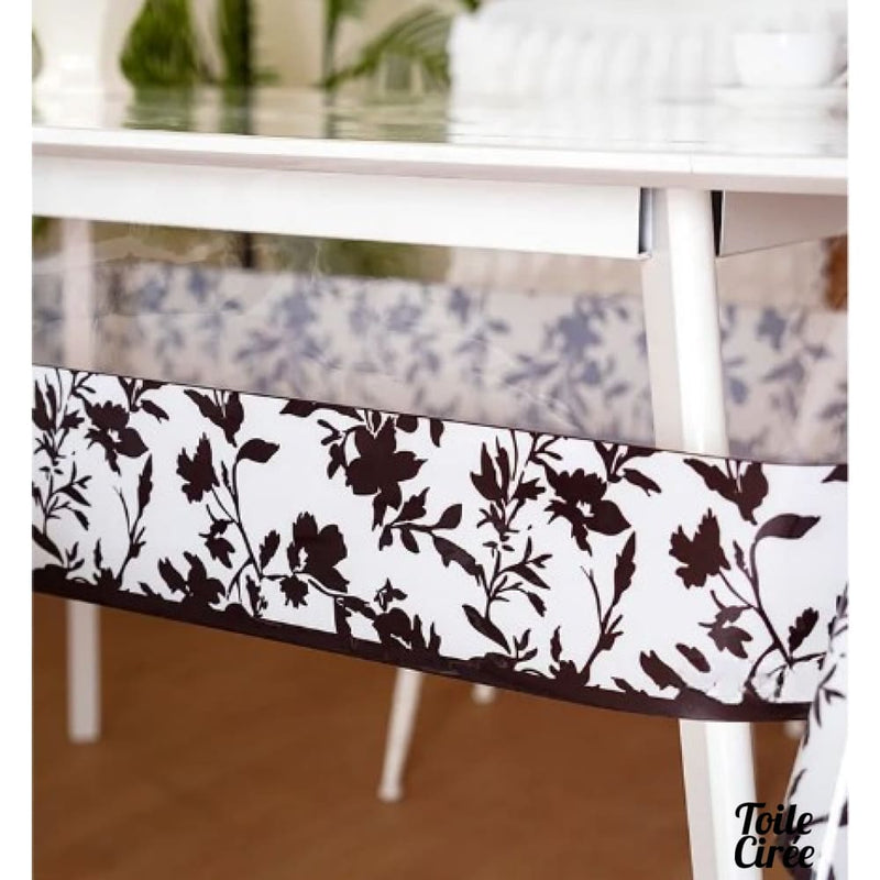 Toile cirée transparente épaisse