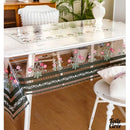 Toile cirée transparente épaisse