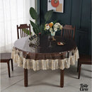 Toile cirée transparente grande largeur