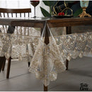 Toile cirée transparente grande largeur