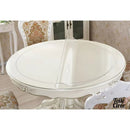 Toile cirée transparente ronde