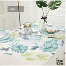 Toile cirée transparente table