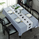 Nappe motif chat toile cirer