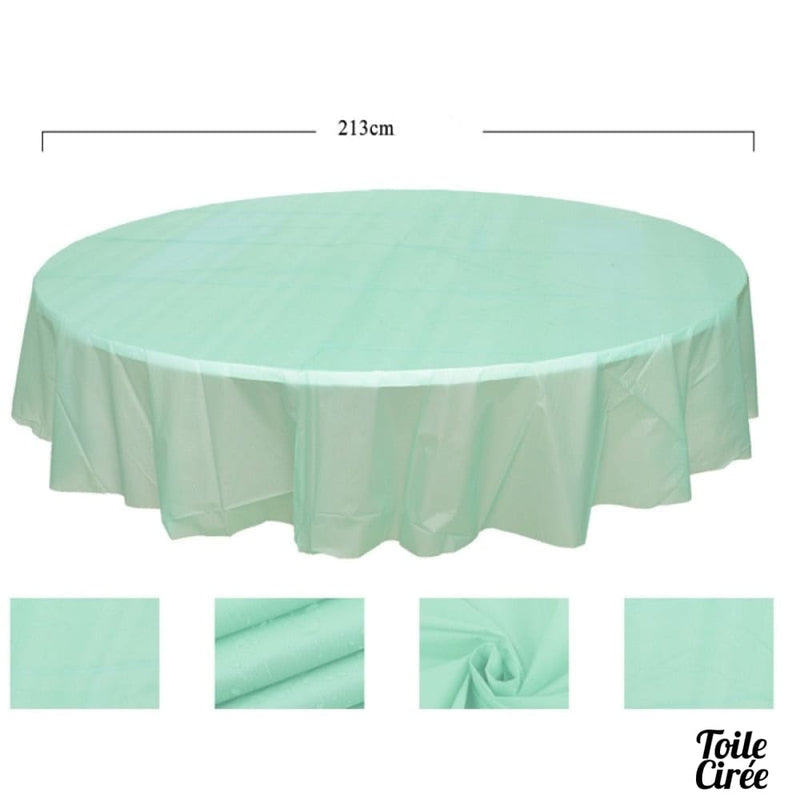 Nappe ronde jetable