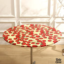 Nappe ronde toile cirée élastiquée