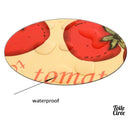 Nappe ronde toile cirée élastiquée