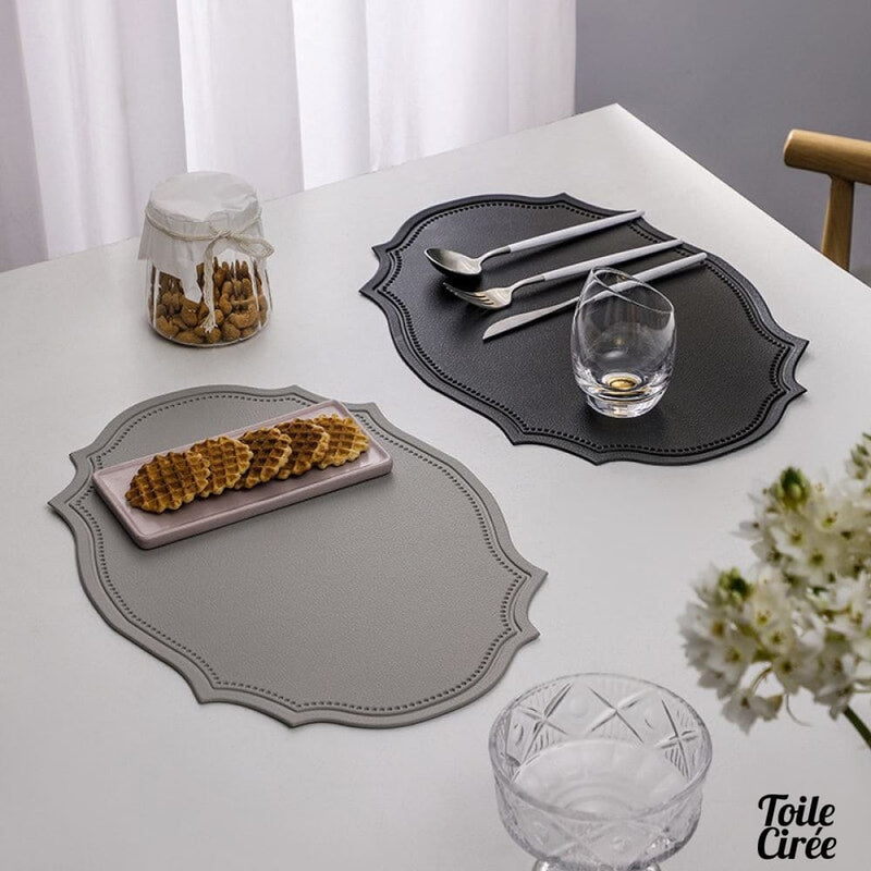 Set de table imitation cuir