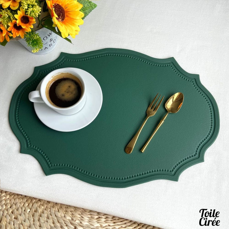 Set de table imitation cuir