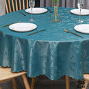 Toile cirée bleu canard