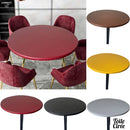 Toile cirée élastiquée unie