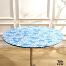 Toile cirée imperméable ronde élastiquée 120 cm