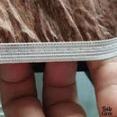 Toile cirée ronde rabat élastiqué