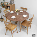 Toile cirée ronde rabat élastiqué