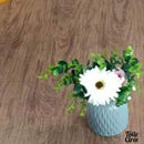 Toile cirée ronde rabat élastiqué