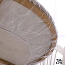 Toile cirée transparente élastique